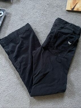 PINK Victoria's Secret Black corduroy jeans